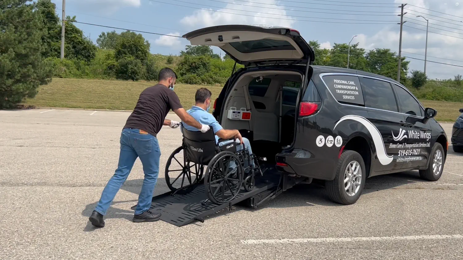 white wings wheelchair service